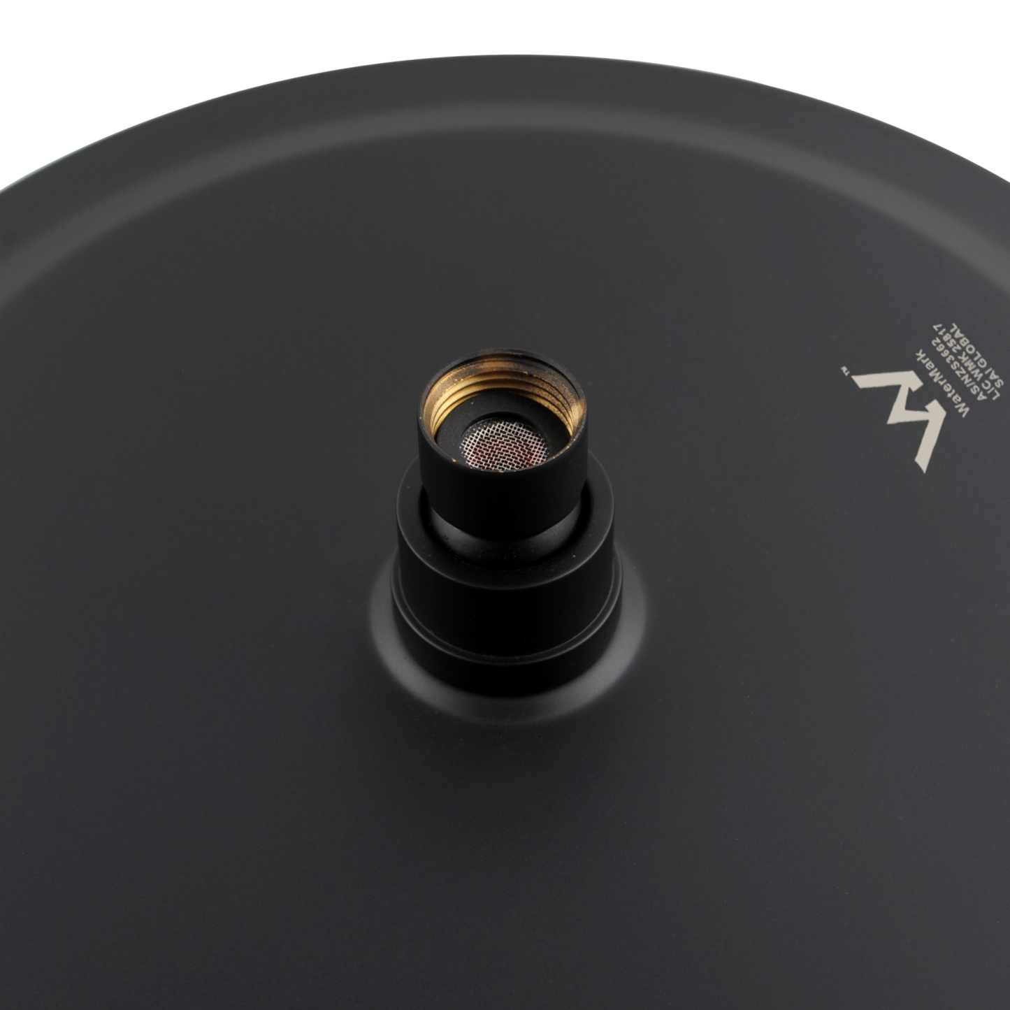 10'' 250mm Round Stainless Steel Super Thin Overhead Shower Head Bathroom Swivel Rainfall Shower Rose Chrome/Black