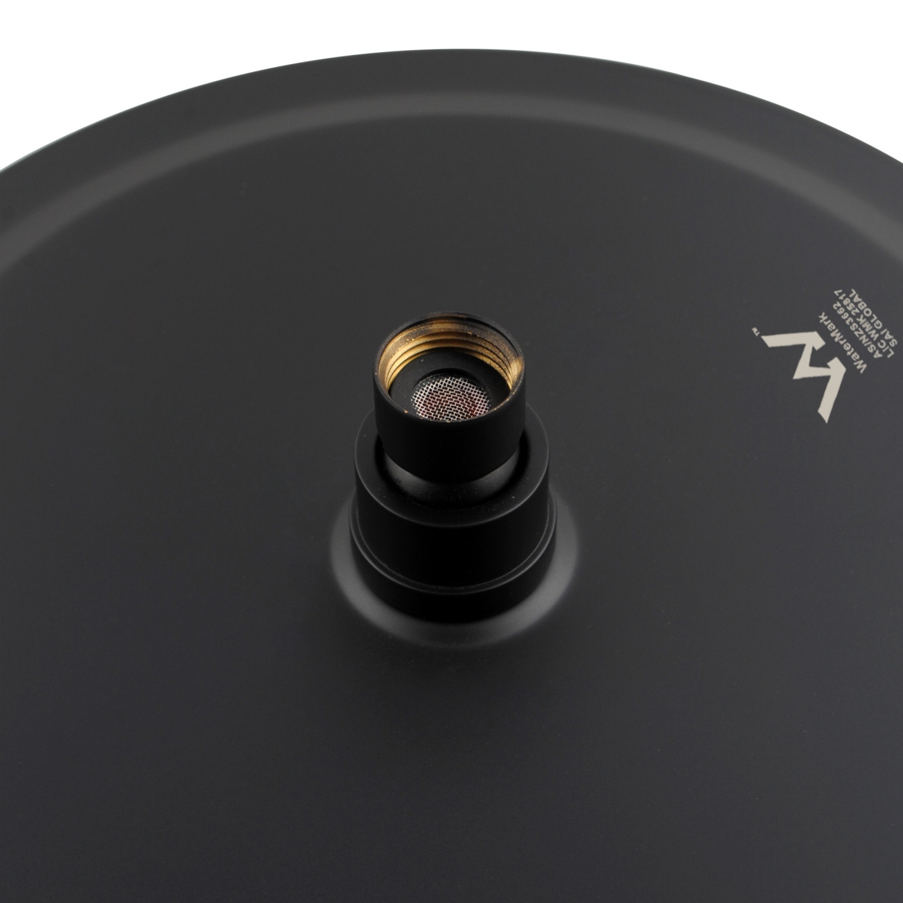 10'' 250mm Round Stainless Steel Super Thin Overhead Shower Head Bathroom Swivel Rainfall Shower Rose Chrome/Black