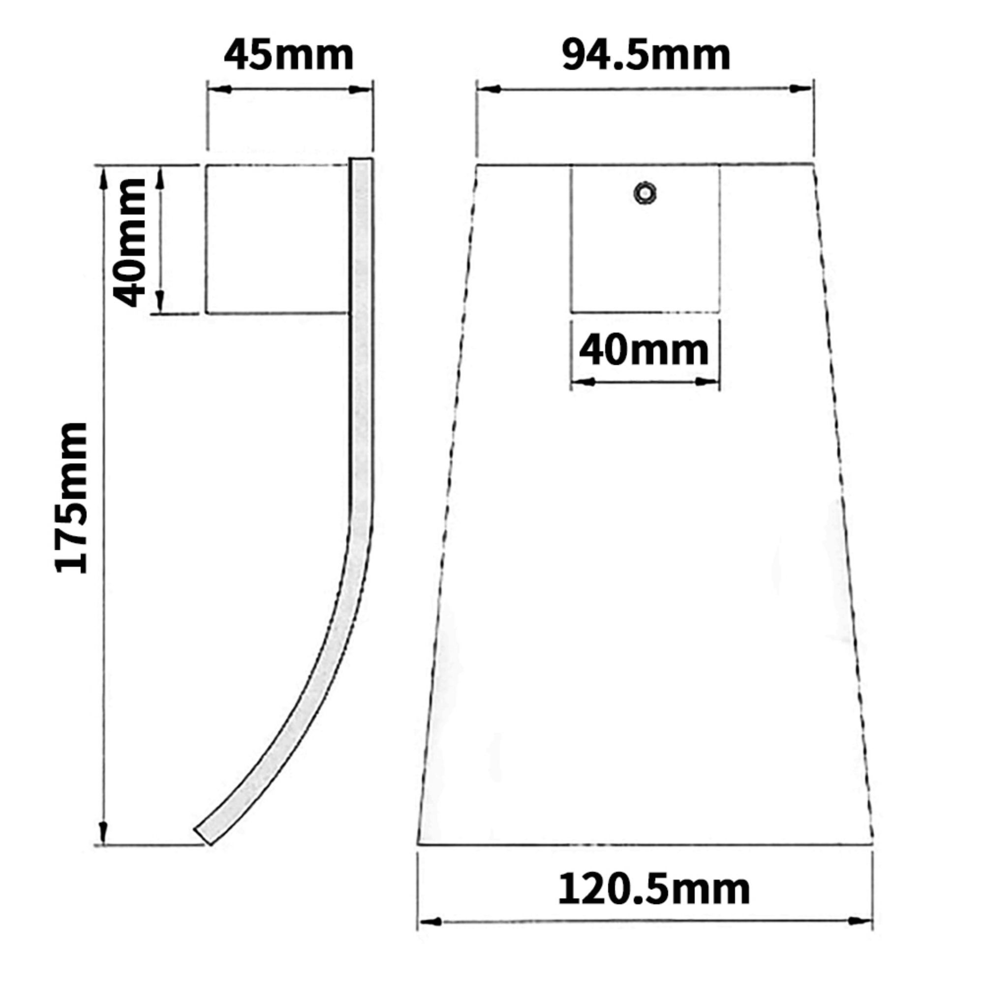 Brass Square Bathroom Basin Sink Vanity Wall Mounted Outlet Bathtub Waterfall Spout Faucet Chrome/Black