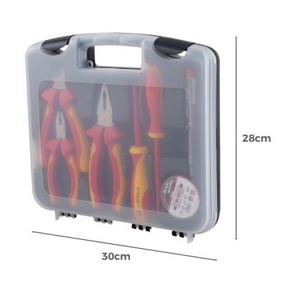 7PCs Insulated Electrician Tools Set Portable Linesman Pliers Screwdrivers Hand Tools Kit 1000V Vde