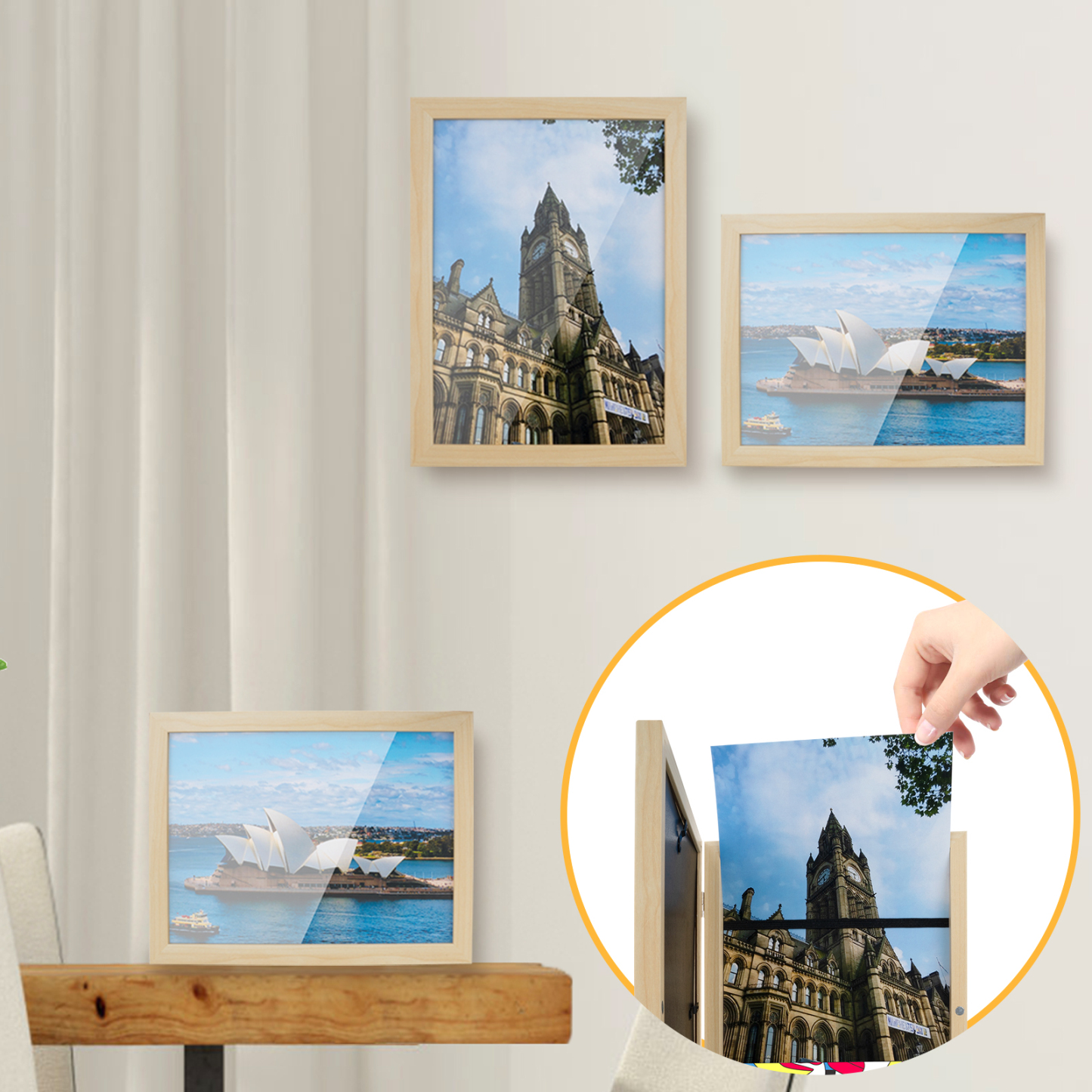 A4 Kids Children Artwork Frame Craft Photo Drawing Painting Art Projects Display