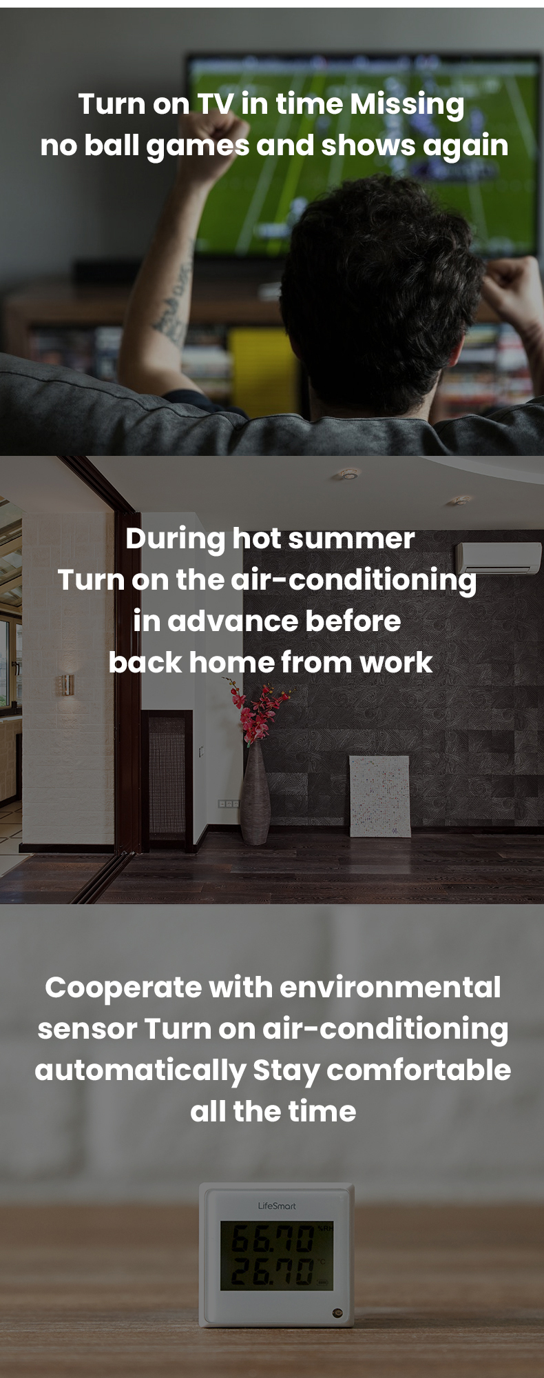 WiFi-IR Universal Smart Home Remote Controller Spot Hub APP&Voice Control AU 4 in 1 Function IR Devices
