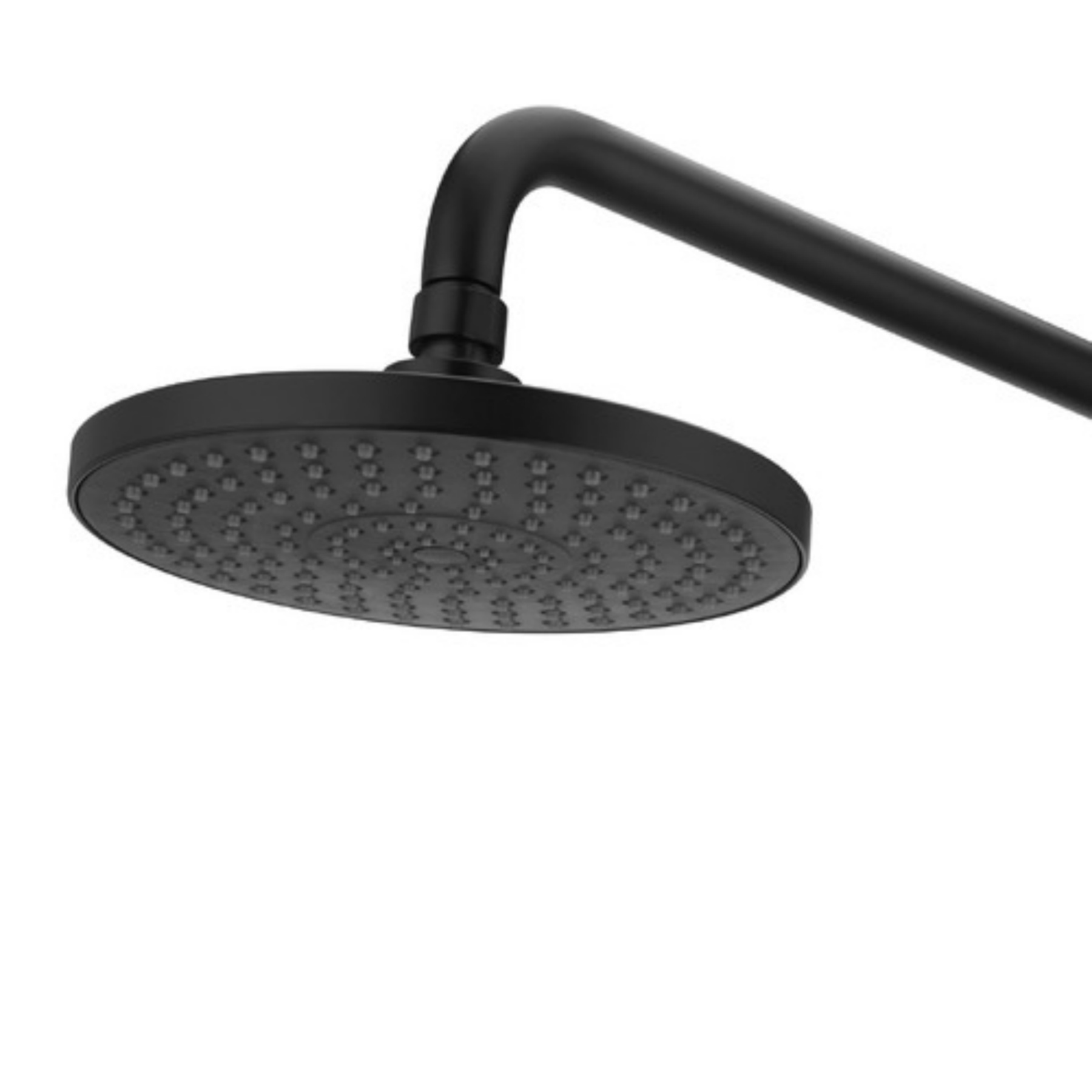 Chrome Rainfall Twin Shower Set Round 4 Function Spray Handheld Shower Head Gooseneck Arm Diverter Set