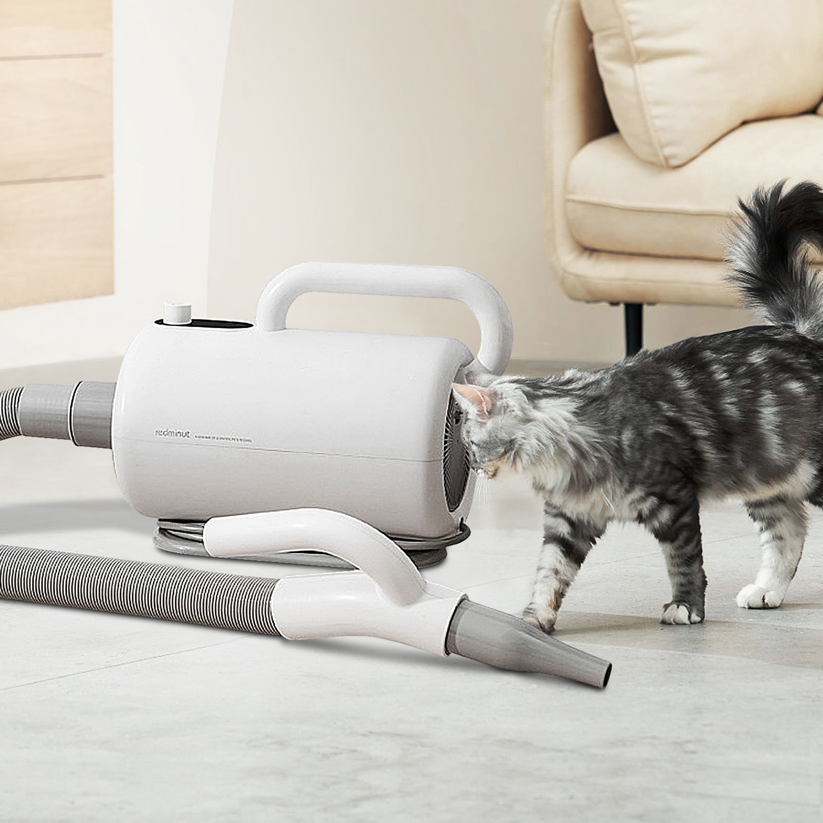 LCD Display 3 Nozzles Pet Hair Dryer Dog Cat Grooming Thermostatic Fur Blaster