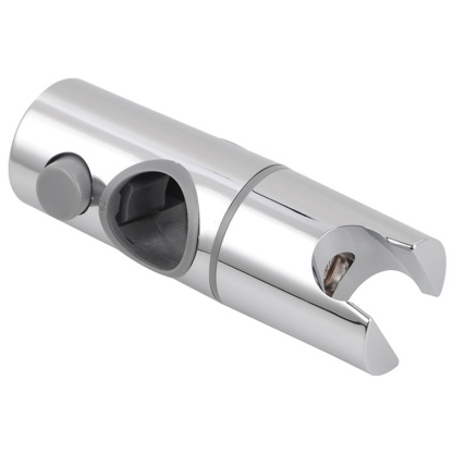 Bathroom Wall Mounted Round Gooseneck Adjustable Twin Shower Rail Body Wall Arm Shower Hose Diverter Sliding Rail Chrome/Matte Black