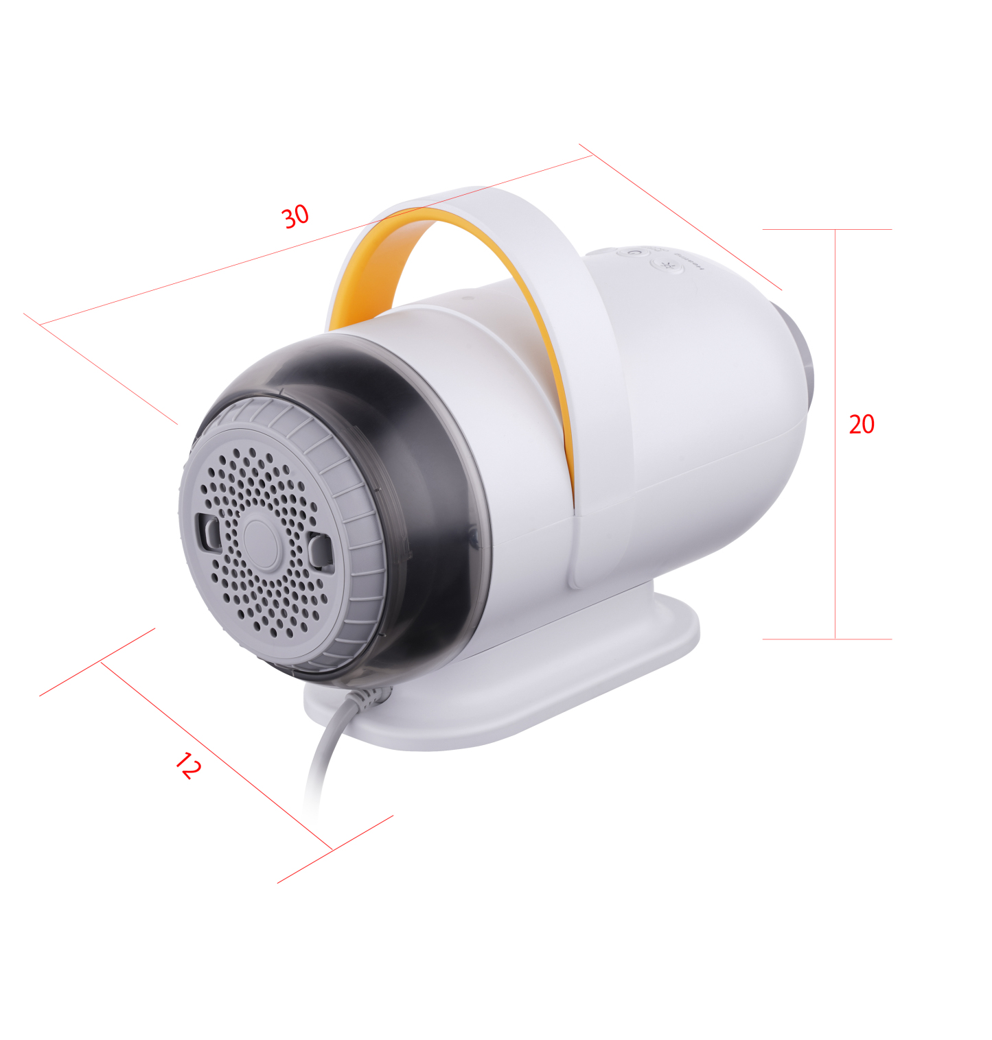 2-in-1 Dog Cat Pet Heater Hair Grooming Dryer Blower Vacuum Kit Cleaner 3200W