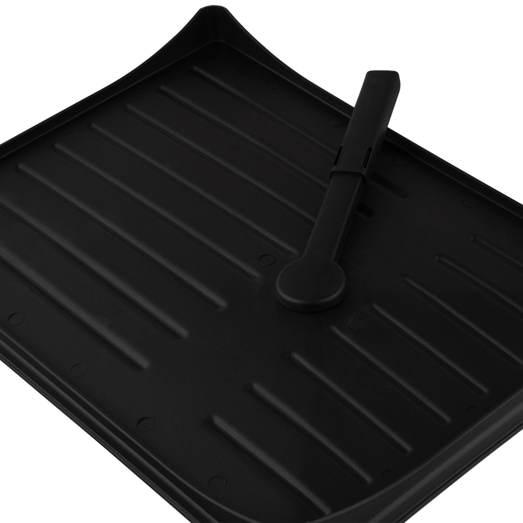 Kitchen Sink Drain Storage Rack Dish Bowl Cup Cutlery Drying Holder Black / White
