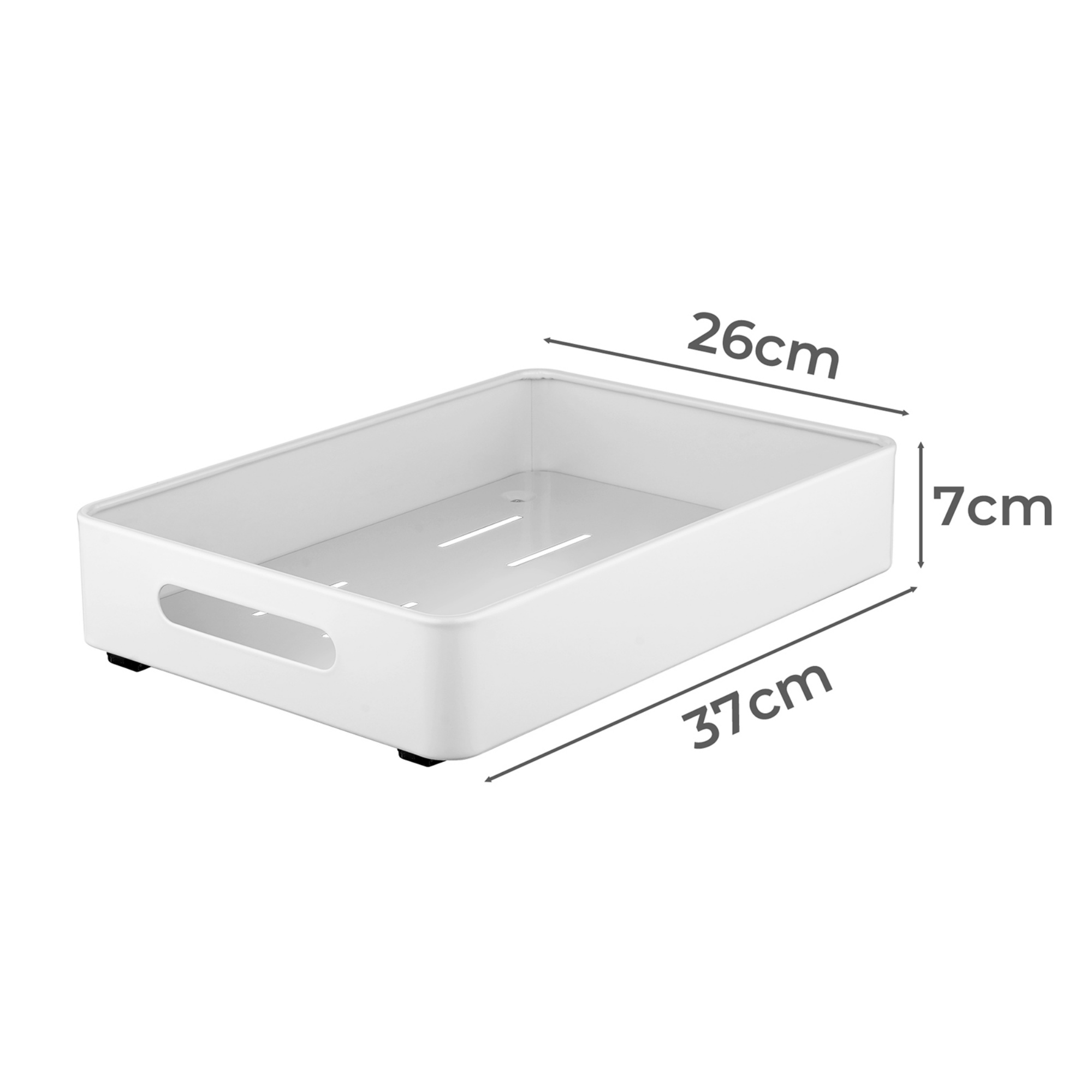 Kitchen Under Sink Pull-Out Cabinet Tray Sliding Storage Drawer Shelf Rack White/Black