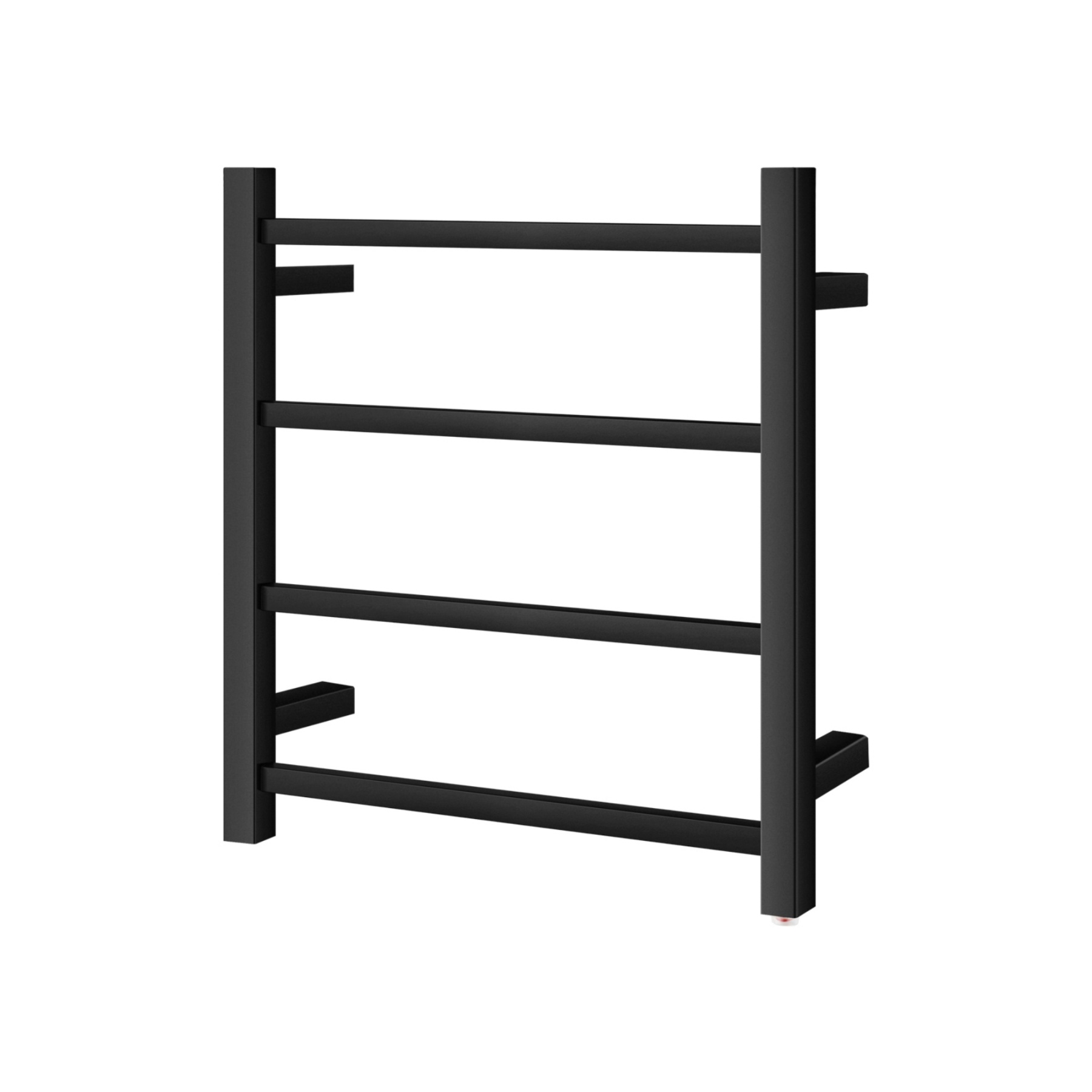 4 Bars Bathroom Square Stainless Steel Electric Heated Towel Rail Rack Wall Mounted Tower Warmer Hanger Holder Chrome/Black/Yellow Gold