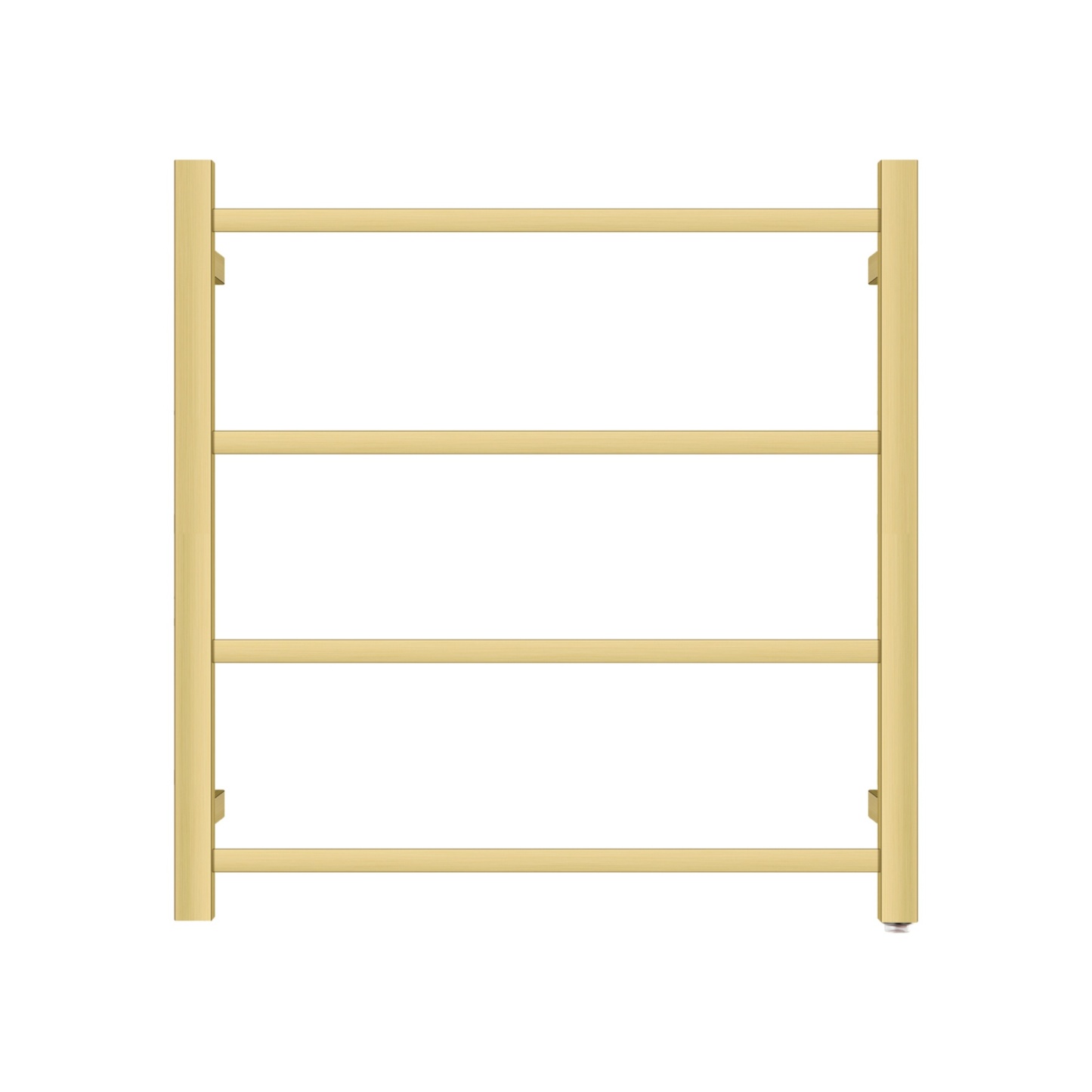 4 Bars Bathroom Square Stainless Steel Electric Heated Towel Rail Rack Wall Mounted Tower Warmer Hanger Holder Chrome/Black/Yellow Gold