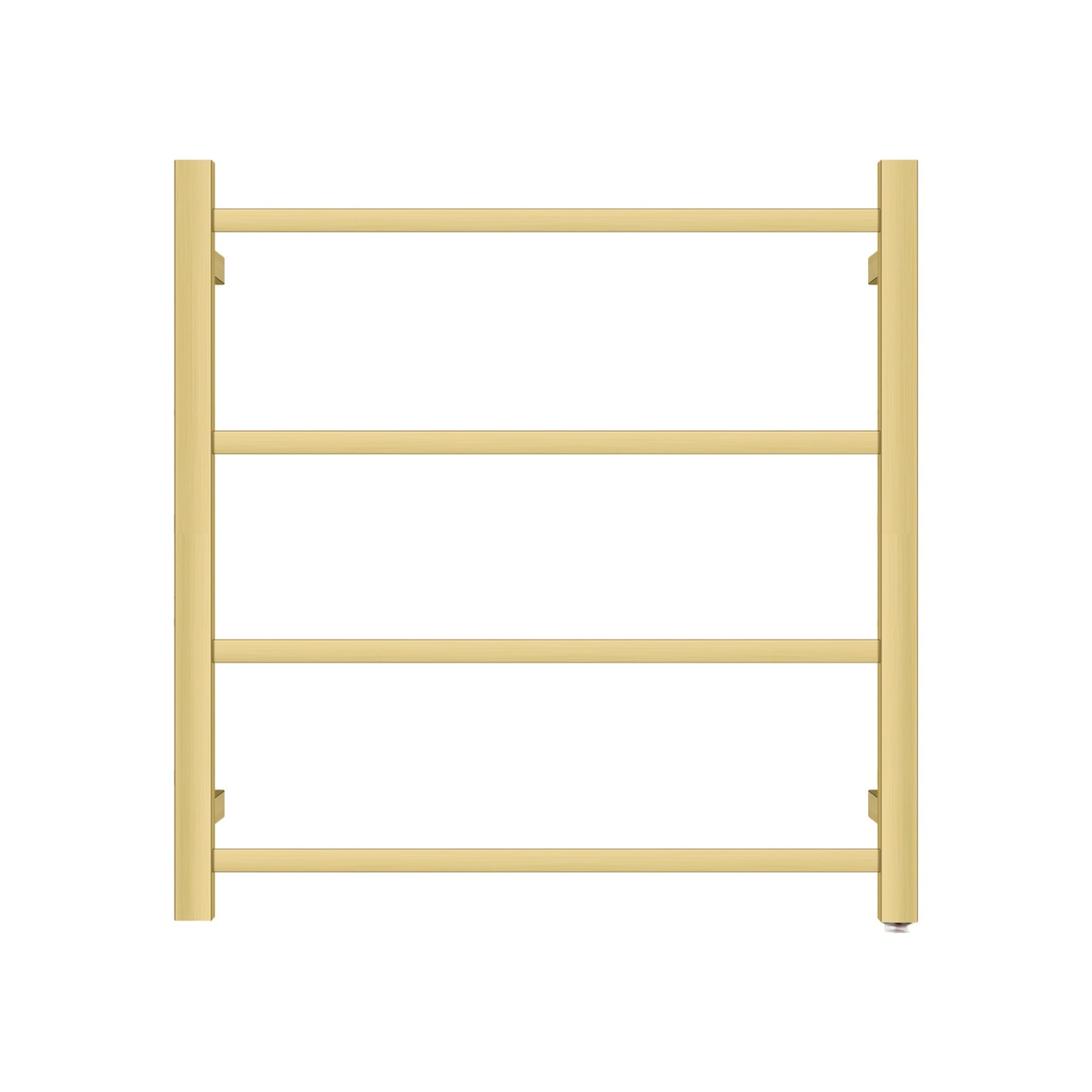 4 Bars Bathroom Square Stainless Steel Electric Heated Towel Rail Rack Wall Mounted Tower Warmer Hanger Holder Chrome/Black/Yellow Gold