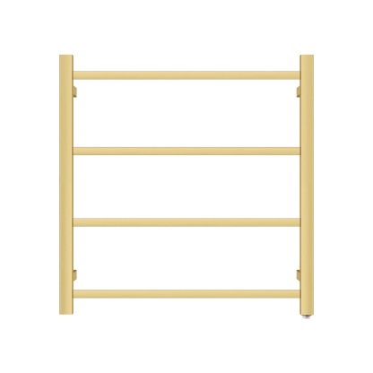 4 Bars Bathroom Square Stainless Steel Electric Heated Towel Rail Rack Wall Mounted Tower Warmer Hanger Holder Chrome/Black/Yellow Gold
