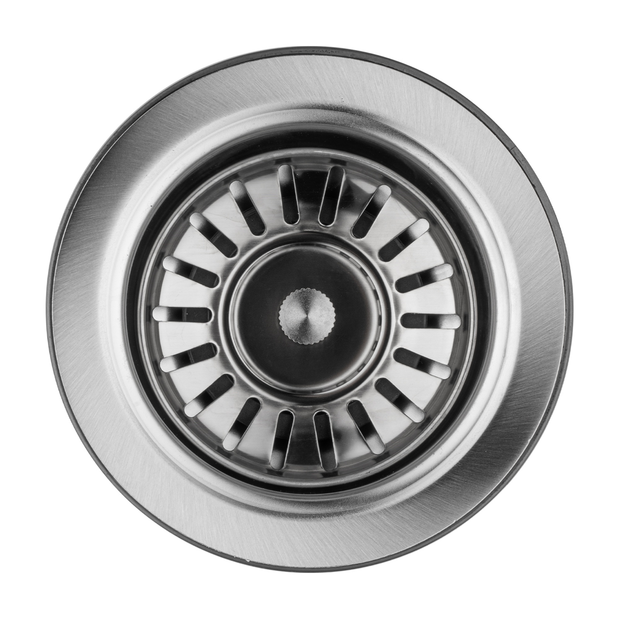 Stainless Steel Kitchen Laundry Sink Strainer Waste Replacement Drain Filtet Drainer Brushed Nickel/Black/Gold