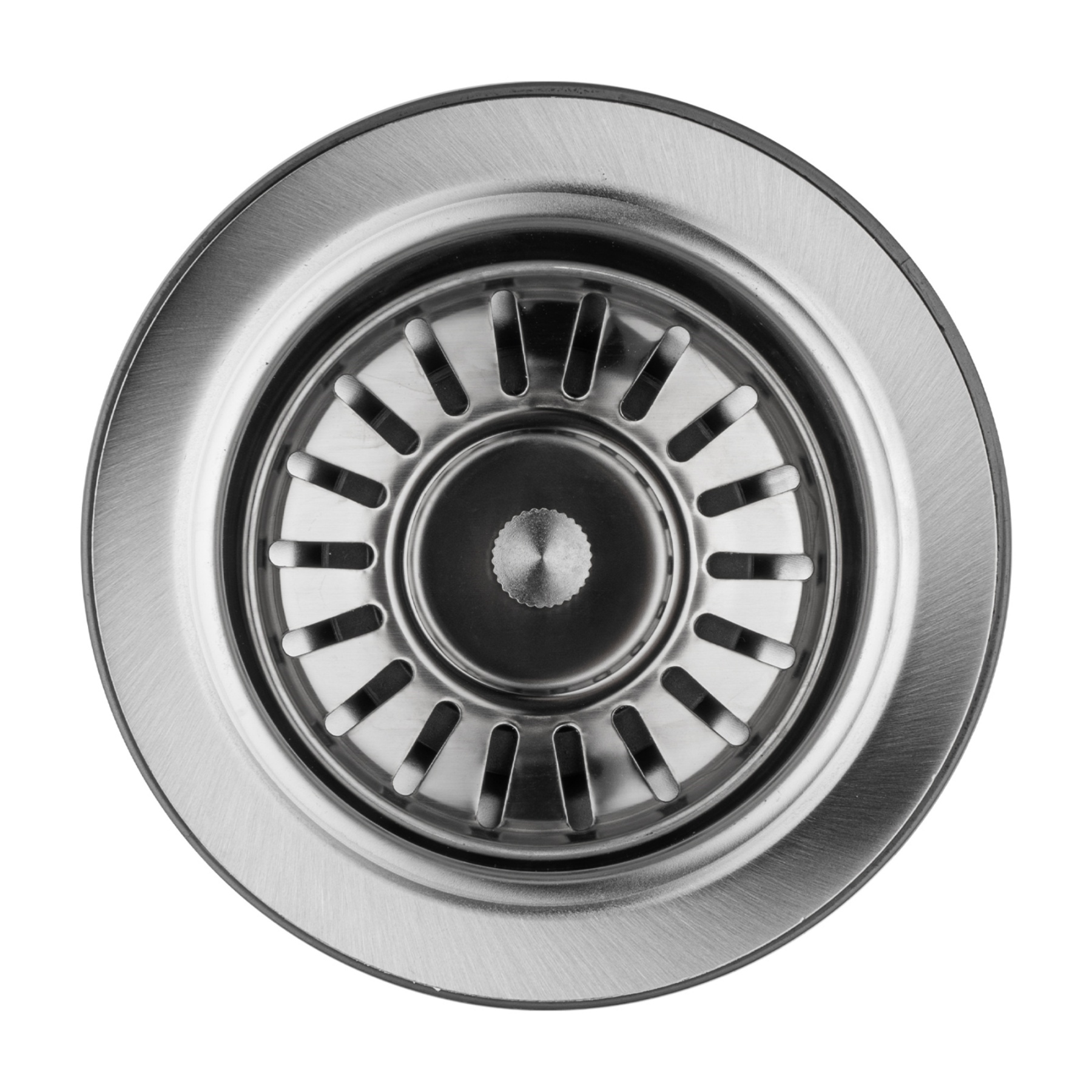 Stainless Steel Kitchen Laundry Sink Strainer Waste Replacement Drain Filtet Drainer Brushed Nickel/Black/Gold