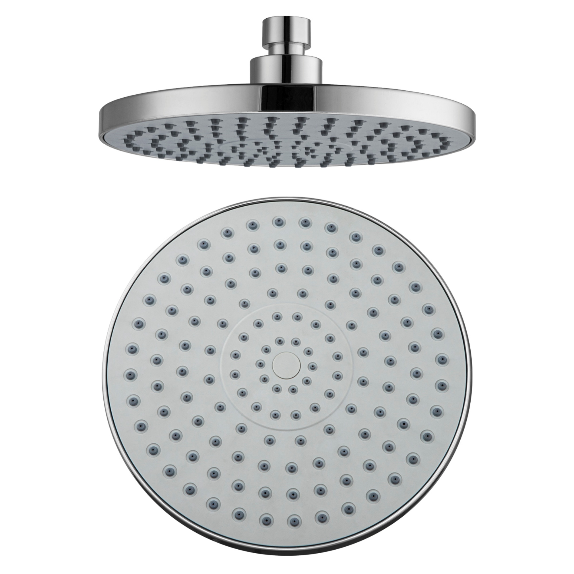 200mm ABS 360° Swivel Round Chrome Rain Shower Head