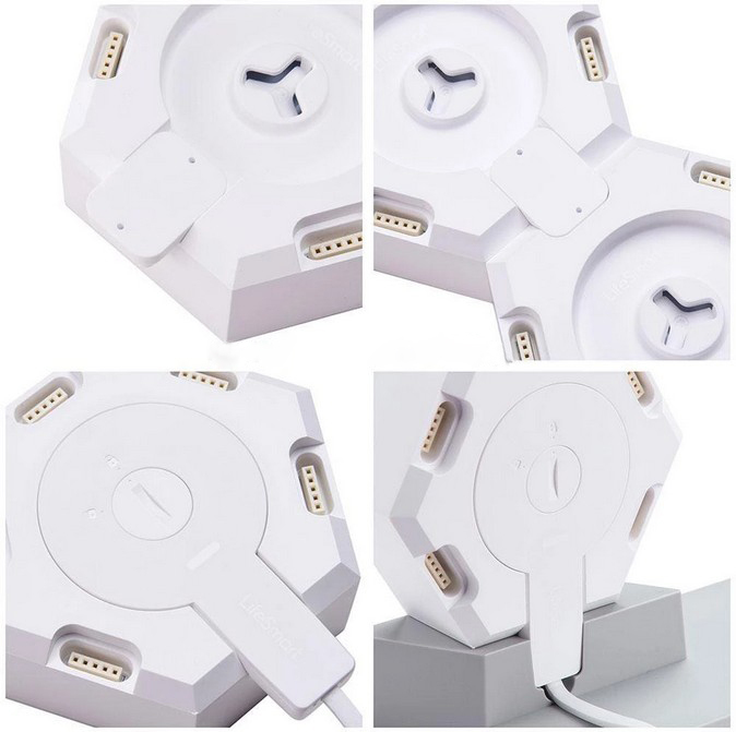 LifeSmart DIY Smart LED Light Gaming RGB Sound Activated Party Light IOS ANDROID Voice App Control DIY Assembling