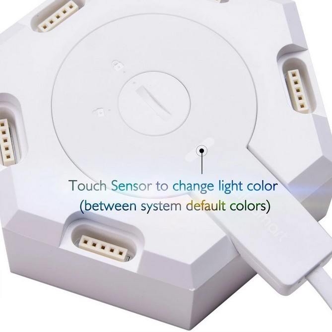 LifeSmart DIY Smart LED Light Gaming RGB Sound Activated Party Light IOS ANDROID Voice App Control DIY Assembling