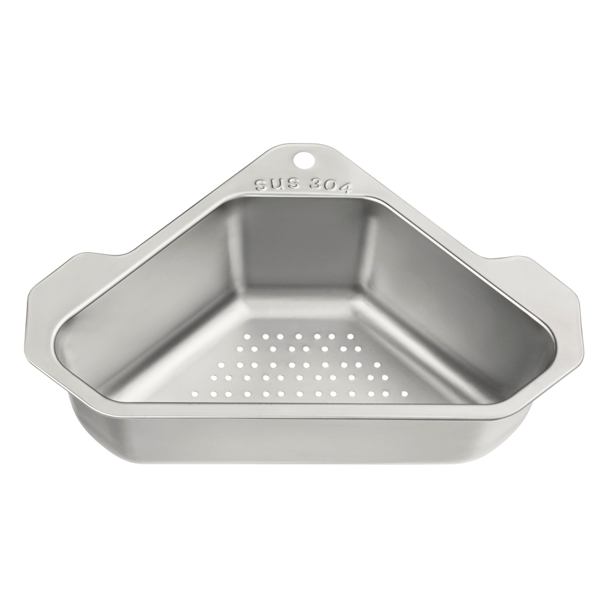 Triangle Kitchen Sink Drain Basket Storage Drain Holder Basket Strainer Shelf Rack