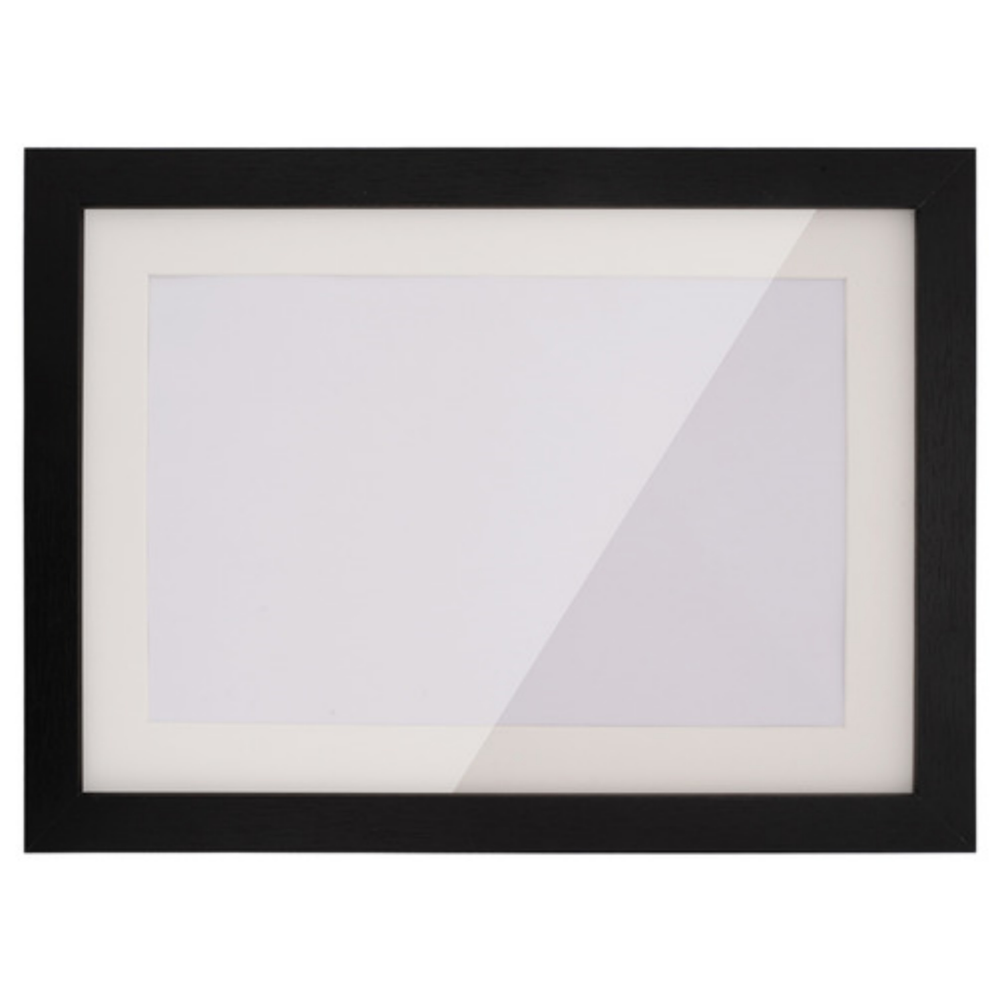 A4 2PCs Wooden Kids Artwork Frames Children Art Projects Display Frames Black / Light Timber / White