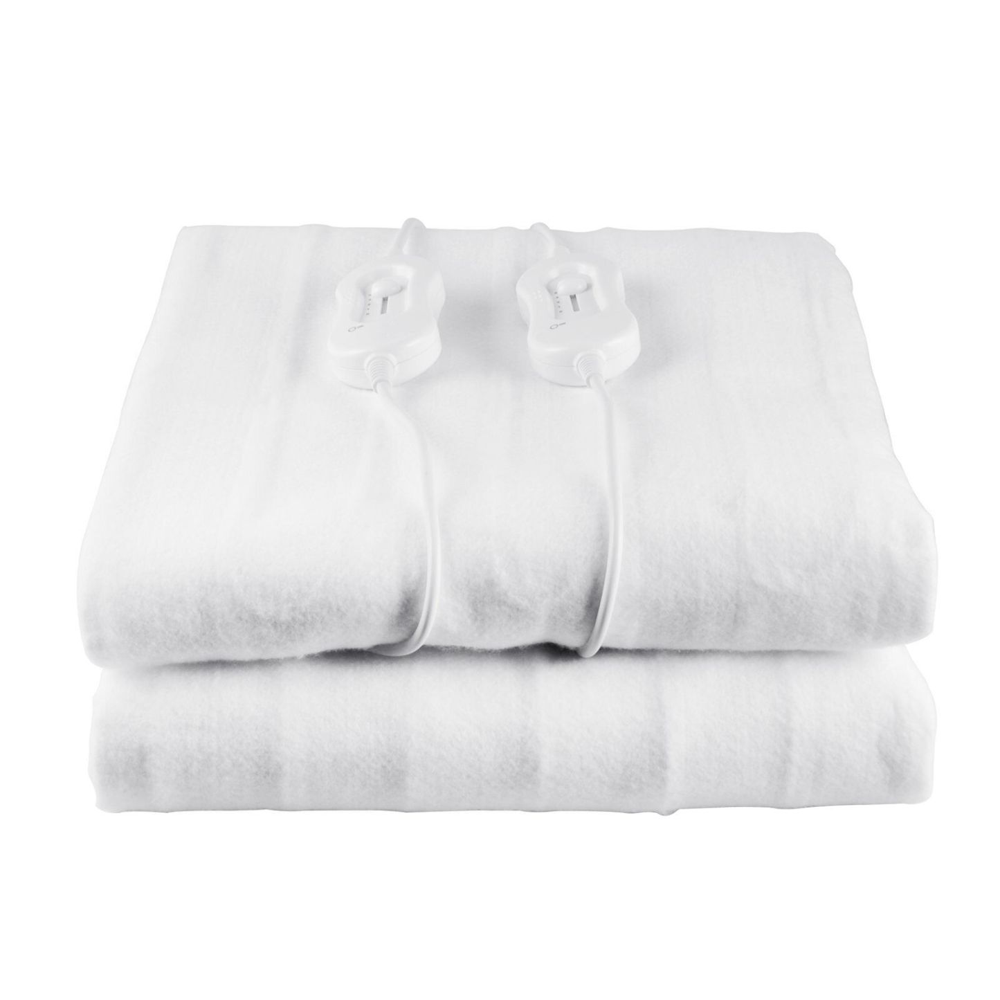 BEIJIREN Heated Electric Blanket Fully Fitted Pad Coral Fleece Rug K Size Washable Rug