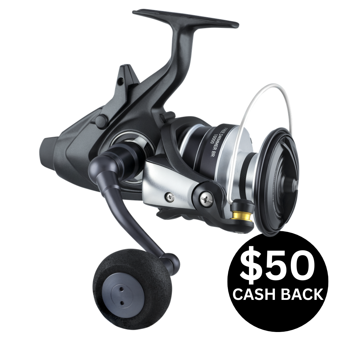 Daiwa 22 Free Swimmer Br 10000 Bait Runner Spinning Fishing