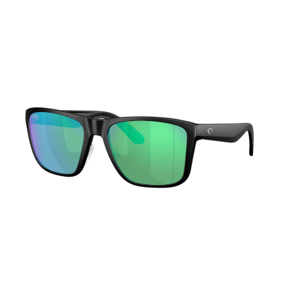 Costa Los Alijos Matte Black Frame Polarised Sunglasses 
