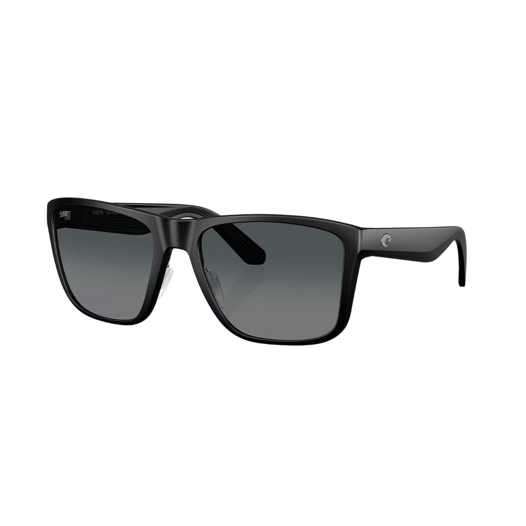 Costa Los Alijos Matte Black Frame Polarised Sunglasses 