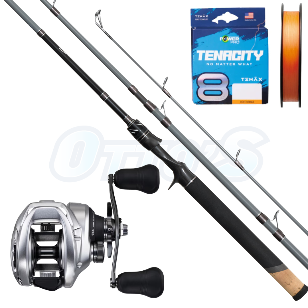 Shimano Staaten & Tranx Baitcast Barra Fishing Combo