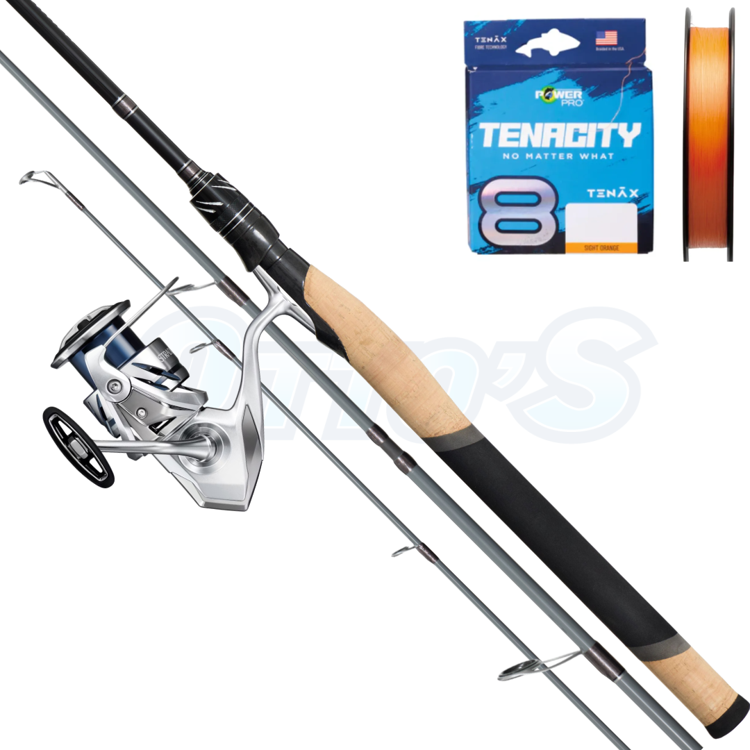 Shimano Staaten & Stradic FM Med Spinning Fishing Combo