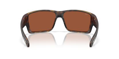 Costa Del Mar Polarised Sunglasses 06S9080 Reefton Pro Matte Tortoise w/ Green Mirror 580G