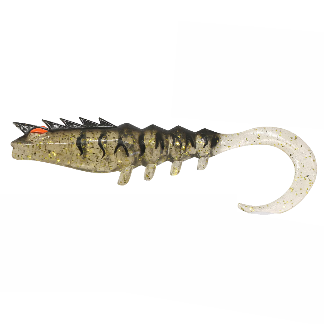 Shimano  Squidgies PRAWN WRIGGLER TAIL 95mm Fishing Lures