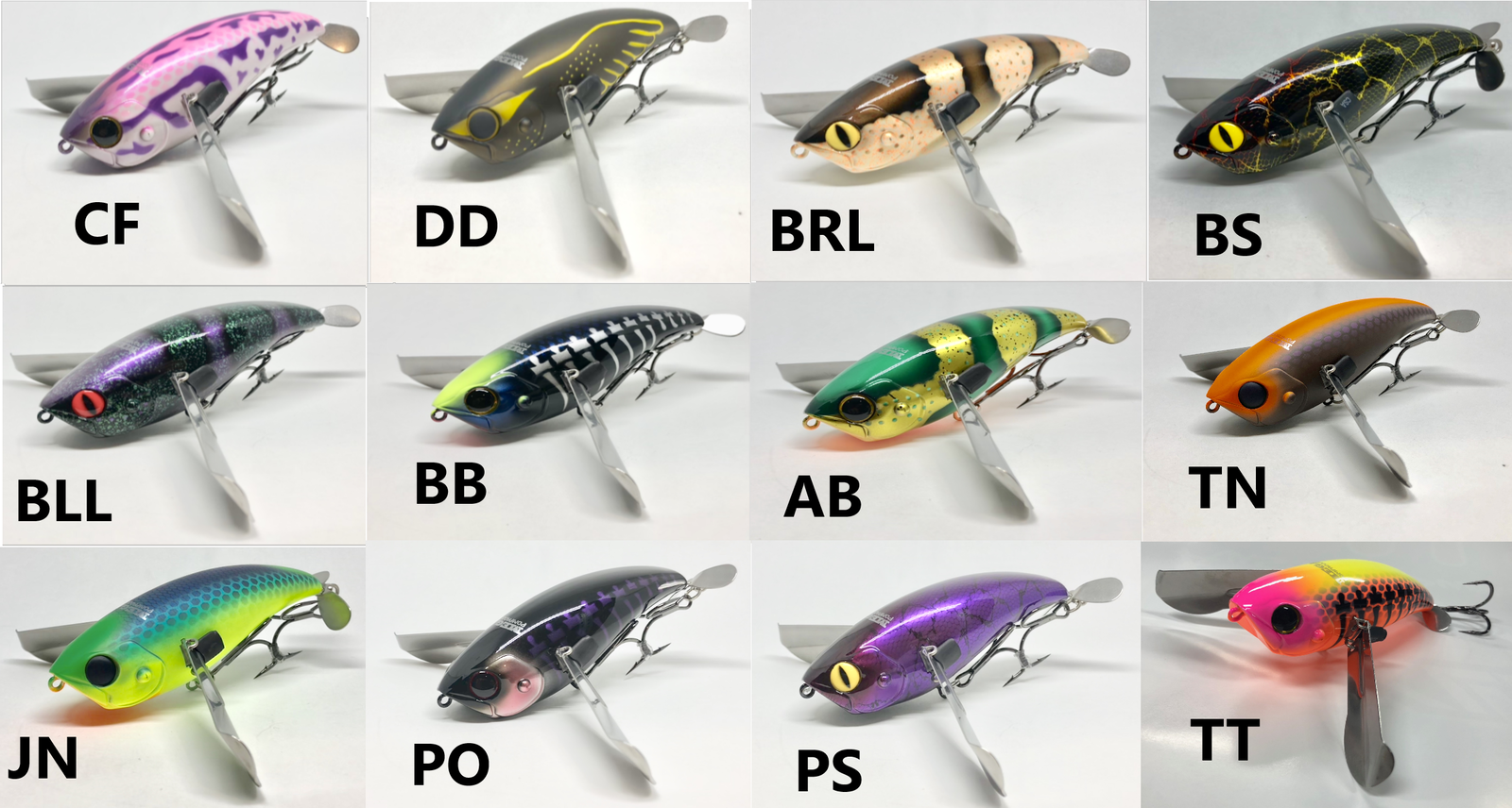 Jackall Mega Pompadour Surface Fishing Lures-Otto's  Tackle World
