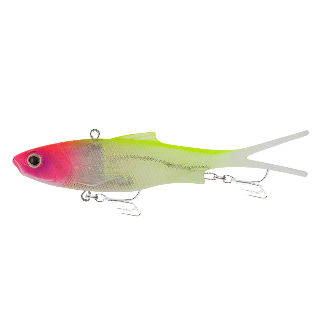Samaki Vibelicious Fork 125mm 30g Soft Vibe Fishing Lures-Otto's  Tackle World
