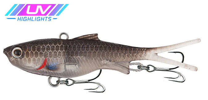 Samaki Vibelicious Fork 125mm 30g Soft Vibe Fishing Lures-Otto's  Tackle World