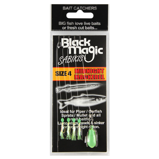 Black Magic Sabiki Bait Jigs-Otto's  Tackle World