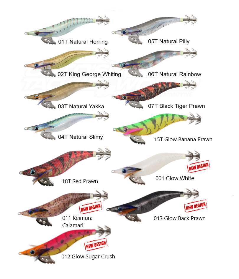 Shimano Sephia Egixile BB 2.5 Squid Jigs-Otto's  Tackle World