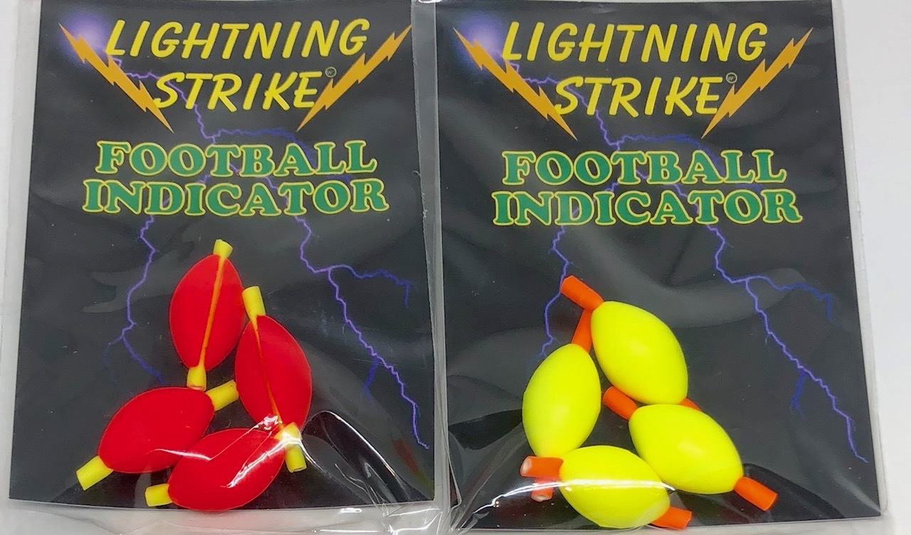 Lightning Strike Football Indicators Medium-Otto's  Tackle World