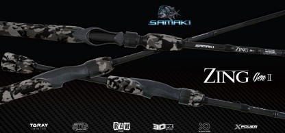 Samaki Zing Gen II Baitcasting Rods-Otto's  Tackle World