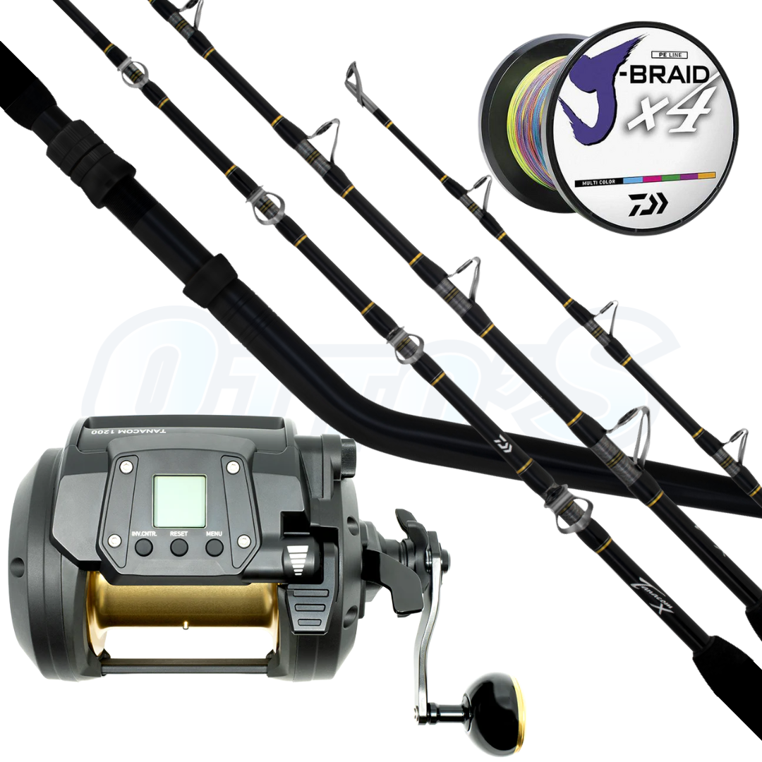 Daiwa Tanacom 1200 Deep Drop Combo's with Tanacom X 64XXH Seaguide Rods