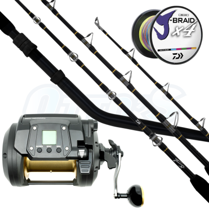 Daiwa Tanacom 1200 Deep Drop Combo's with Tanacom X 53XH (Seaguide) Rods