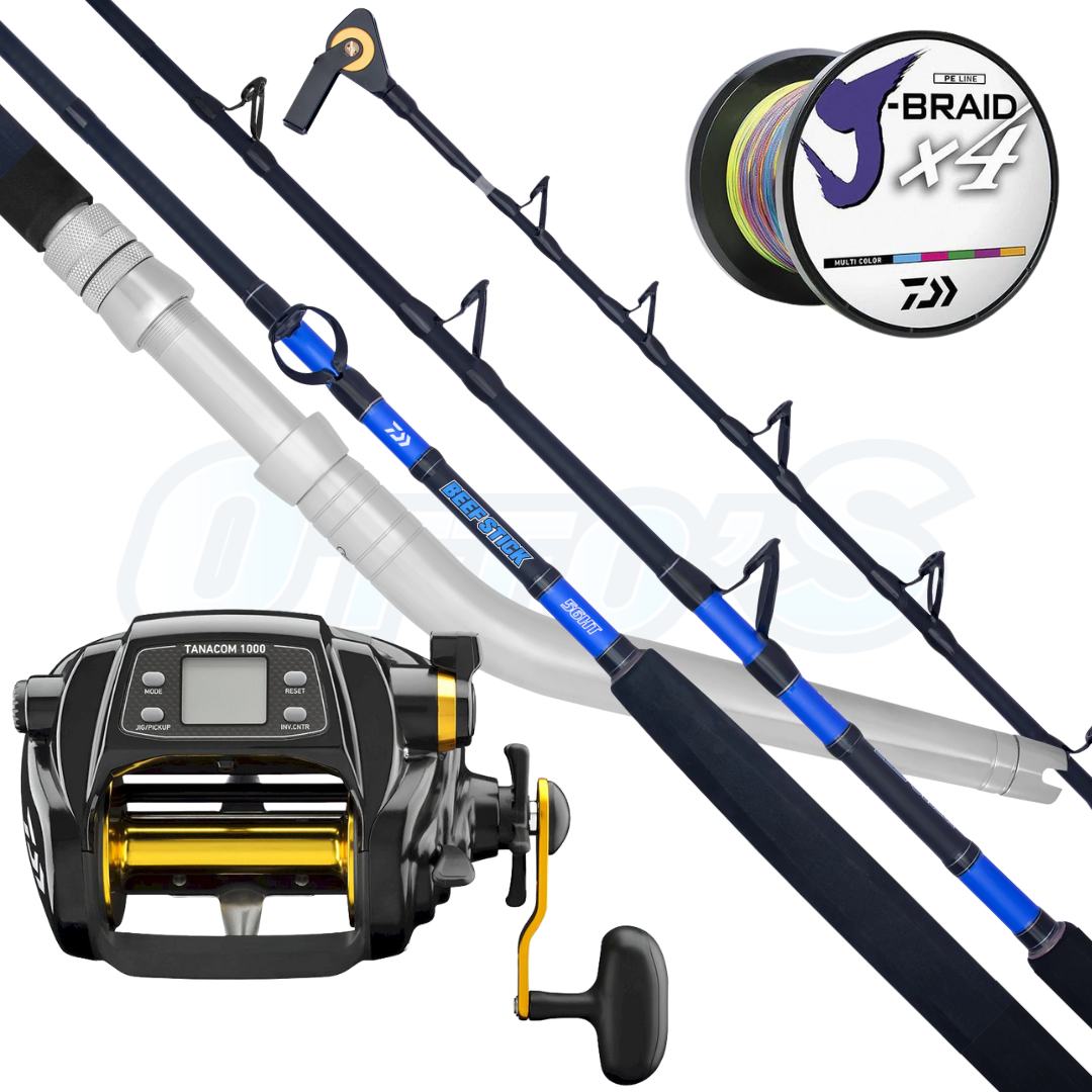 Daiwa Tanacom & Beefstick 1000 Electric Deep Drop Combo