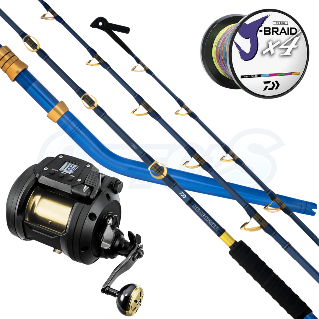 Heavy Premium Electric Deep Drop Fishing Combo
