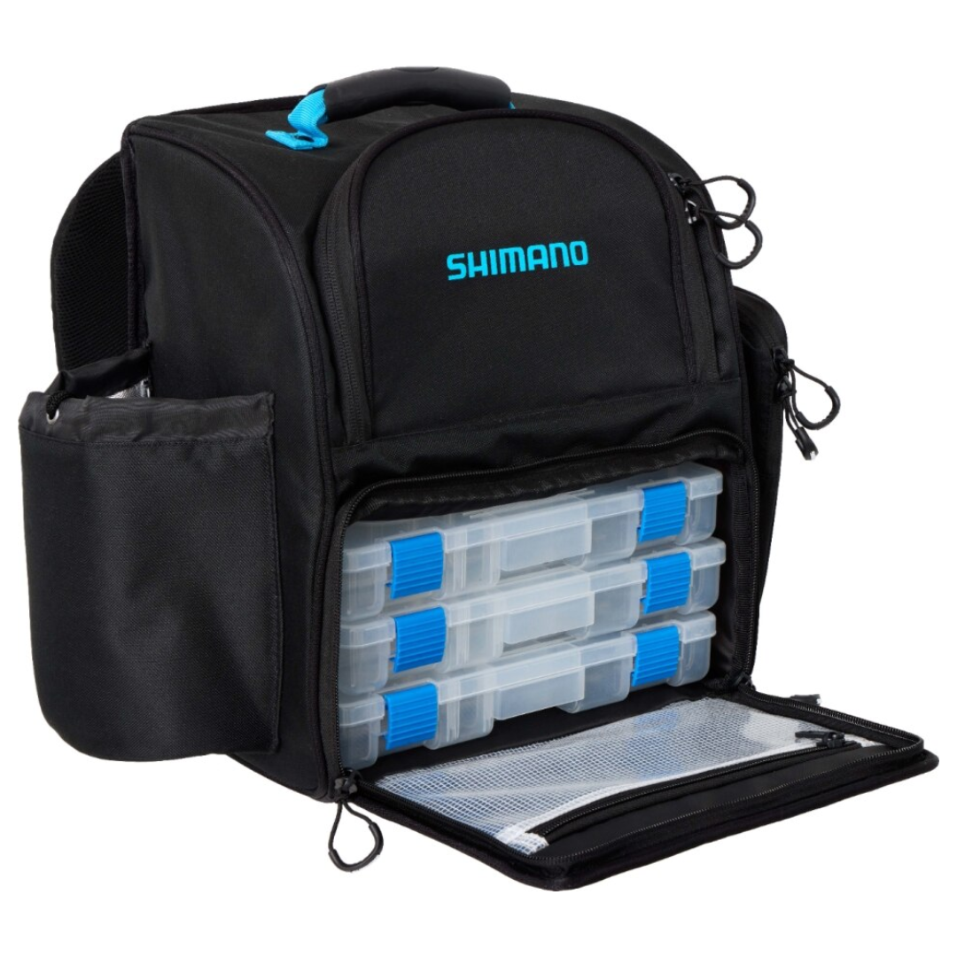 Shimano Medium Fishing Back Pack & Tackle Box