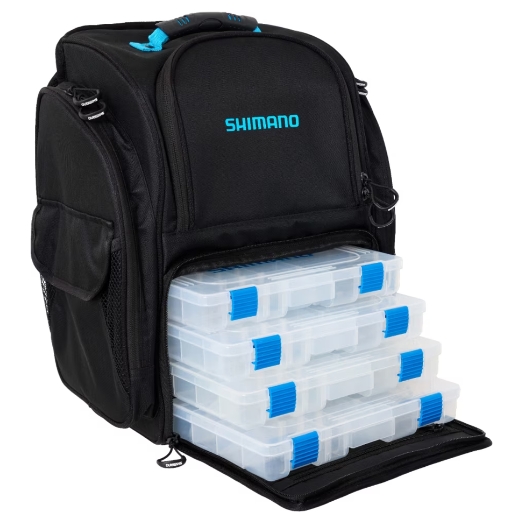 Shimano Large Fishing Back Pack & Tackle Box