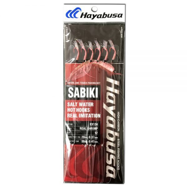Hayabusa Sabiki EX124 Real Shrimp Sabiki Bait Jigs-Otto's  Tackle World