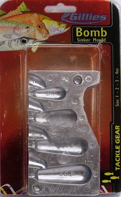 Sinker Mould Bomb Combo-Otto's  Tackle World