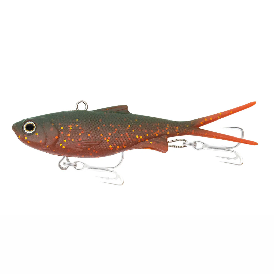 Samaki Vibelicious Fork 85mm 14g Soft Vibe Fishing Lures