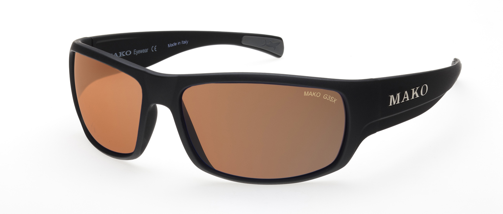 Mako Brown Glass Polarised Sunglasses - Mako Escape M01-G3SX