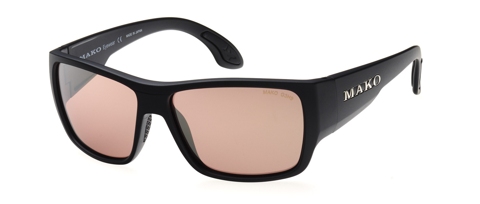Mako Brown Glass Polarised Sunglasses - Mako Covert M01-G3H9