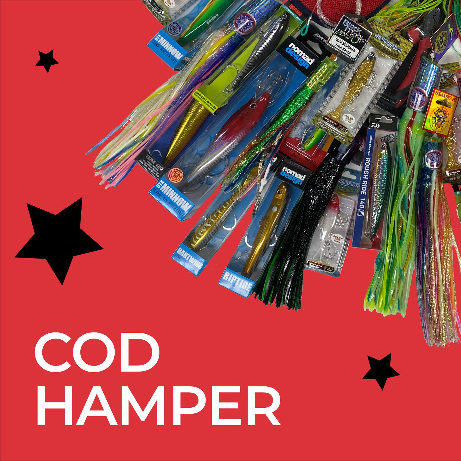 Otto's Cod Fishing Gift Hamper + FREE Daiwa Head Sock-Otto's  Tackle World